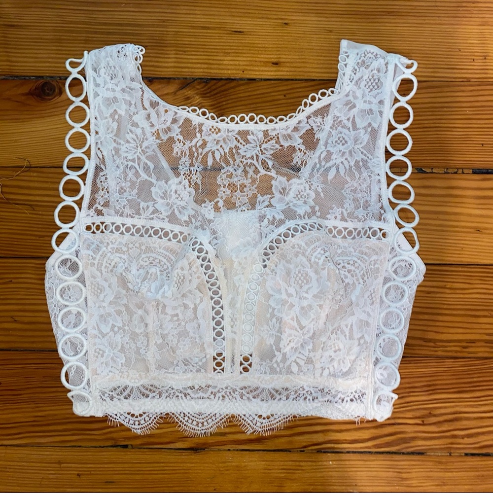 VS Wildheart Bra Top - Coco White Large